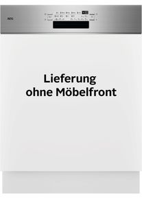 AEG teilintegrierbarer Geschirrsp&uuml;ler "GT7200A1SCM", Energieeffizienz: A, edelstahl, B:59,6cm H:81,5cm T:57cm, Geschirrsp&uuml;ler, Wassersparende Sp&uuml;lmaschine: 8,4l im Eco-Programm-effiziente Reinigung, teilintegrierbarer Geschirrsp&uuml;ler