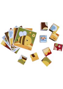 Lernspielzeug Eichhorn "Bilderw&uuml;rfel", bunt, Lernspielzeug, BabyB:12cm L:12cm, Holz, Lernspielzeug, B:12cm L:12cm