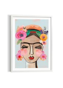 Leinwandbild Reinders "Happy Face", bunt (farbe bild(er): bunt), B:50cm H:70cm T:2,2cm, MDF, Bilder, Leinwandbild