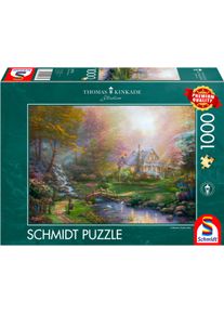 Puzzle Schmidt Spiele "A Mother's Perfect Day von Thomas Kinkade", bunt, Puzzles, KinderB:69cm H:49cm, Pappe, Motiv, Puzzle, Made in Germany, B:69cm H:49cm