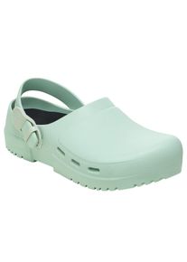Clog "Birkenstock Professional Berufsschuhe 1026010 Birkenstock Birki-Air", Damen, Gr. 35, gr&uuml;n (mint), Obermaterial: 100% Polyurethan PU., BIRKENSTOCK PROFESSIONAL, Schuhe Clog