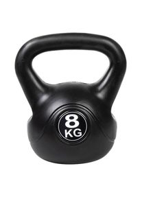 Kettlebell Christopeit Sport "ASG Kettlebell 8 kg", wei&szlig;, neutral, Hanteln, 8 kg, Kettlebell