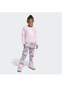 Trainingsanzug adidas originals "CREW SET", M&auml;dchen, Gr. 110, clear pink, Obermaterial: 70% Baumwolle, 30% Polyester, Sportanz&uuml;ge Trainingsanzug
