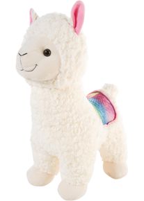 Kuscheltier Heunec "Lama XL, 60 cm", wei&szlig;, Pl&uuml;schfiguren, KinderH:60cm, Polyester, Kuscheltier, stehend, H:60cm