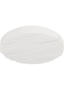 Eglo Deckenleuchte "FERENTINO", wei&szlig;, &Oslash; 28cm H: 6cm, 1 Stk., Leuchten, Deckenlampe mit Dekor, Lampe Decke, Deckenbeleuchtung, Deckenleuchte