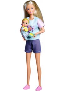 Anziehpuppe Simba "Steffi Love, Baby Food", bunt, Puppen, KinderH:29cm, Anziehpuppe, H:29cm