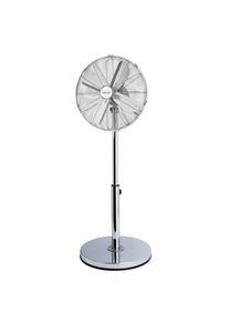 Mican Standventilator, Metall, 90 cm Schubladen, 39x90-129x44.5 cm, CE, oszillierend, einfaches Ausrichten des Luftstroms, verstellbarer Neigungswinkel, Schutzgitter, Elektroger&auml;te, K&uuml;hlger&auml;te, Ventilatoren, Standventilatoren