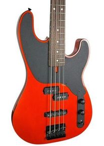 schecter USA Custom Shop Michael Anthony Signature Bass 2016 - Handsigned - Inferno Orange | Inferno Orange