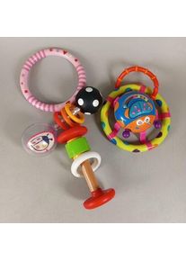 HABA Bundle Rasseln & Greiflinge mit H&auml;ngemobile | mehrfarbig