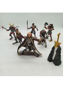 Schleich Bundle Fantasy Ritter & Zauberer Set von 6 Figurene
