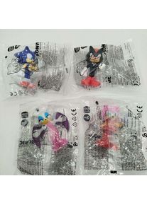 Burger King Bundle Sonic the Hedgehog Set von 4 Figuren, ab 3 4 5 Jahre