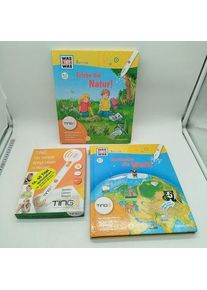 Tessloff Bundle WAS IST WAS Junior 3er H&ouml;rstift & 2 B&uuml;cher