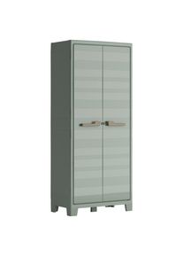 Keter Ger&auml;teschrank, Jadegr&uuml;n, Kunststoff, 8 F&auml;cher, 80x182x44 cm, Freizeit & Co, Heimwerken, Werkstatteinrichtung, Werkzeugschr&auml;nke
