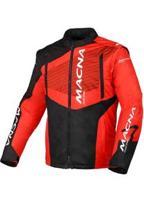 Macna Crest, textile jacket , color: Grey/Blue/Orange , size: XL