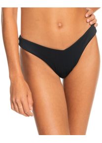 Bikini-Hose Roxy "Rib Roxy Love The Sunseeker", Damen, Gr. L, US-Gr&ouml;&szlig;en, grau (anthrazit), Obermaterial: 91% Nylon, 9% Elasthan;, Badehosen Bikini-Hose