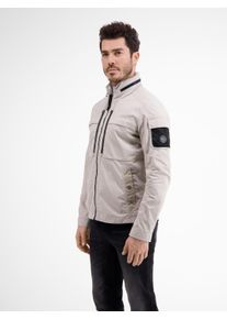 Blouson Lerros "Baumwoll-Nylon Blouson", Herren, Gr. XL, grau (soft stone), 75% Baumwolle, 25% Nylon, Jacken Blouson