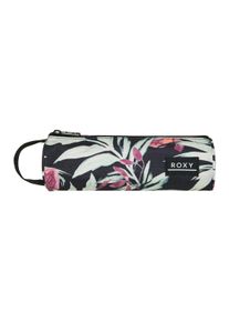 Federtasche Roxy "Time To Party", Damen, grau (anthrazit wind swept floral), Schreibger&auml;teetuis Federtasche