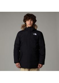 Funktionsjacke The North Face "ZANECK JACKET", Herren, Gr. L, schwarz (tnf schwarz, tnf schwarz), Obermaterial: 100% Nylon, unifarben, hoch geschlossener Ausschnitt, eingesetzt eingefasste Kante mit Druckkn&ouml;pfen, Jacken Funktionsjacke, mit Kapuze und abnehmbarem Fellimitat, wasserdicht, atmungsaktiv