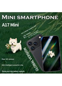 3G Mini Phone 2GB+16GB Google Play 900mAh Long Battery Life Portable Card Backup Phone