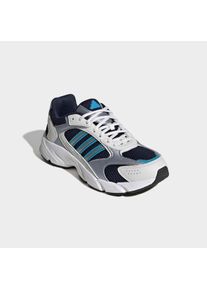 Sneaker adidas Sportswear "CRAZYCHAOS 2000", Damen, Gr. 41, blau (night indigo, tech grau metallic, solar metallic), Synthetik, Textil, Schuhe Sneaker, inspiriert vom Design des adistar control