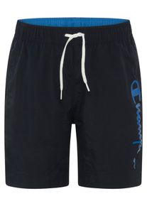 Badeshorts Champion "Boys' beach shorts with big Logo", Kinder, Gr. XXL (176), N-Gr, nny, srs, Polyamid, Badehosen Badeshorts, f&uuml;r Kinder und Jugendliche, sportlicher Stil, aus leichtem Polyamid