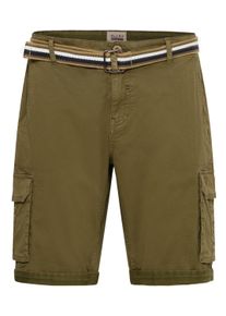 Cargoshorts Blend "Cargoshorts BHBrian", Herren, Gr. 3XL, N-Gr, gr&uuml;n (martini olive), Obermaterial: 98% Baumwolle CO. 2% Elasthan EL., Hosen Cargoshorts