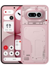 NOTHING Smartphone "Phone (4a)", Energieeffizienz: B, rosa, 256 GB, Mobiltelefone, Smartphone