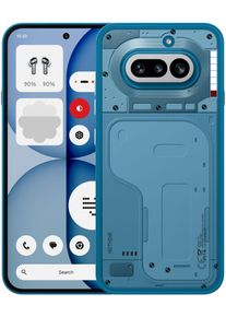NOTHING Smartphone "Phone (4a)", Energieeffizienz: B, blau, 256 GB, Mobiltelefone, Smartphone