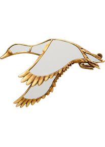 Wanddekoobjekt KARE DESIGN "Mirror", gold, B:37cm H:23,5cm T:4,5cm, Glas, Polyresin, Wanddekoobjekte, Wanddekoobjekt, aus Glas und Polyresin