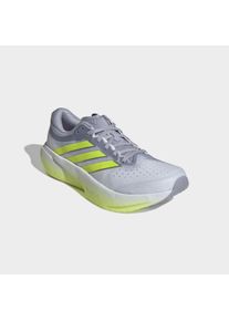 Laufschuh adidas Performance "SUPERNOVA RISE 3", Herren, Gr. 48, grau (halo silber, solar gelb, ftwr wei&szlig;), Synthetik, Textil, Schuhe Laufschuh, f&uuml;r mehr Komfort