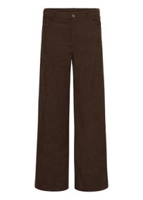 Stoffhose Kaffe "Hose KAvera", Damen, Gr. 44, N-Gr, braun (chocolate braun cc), Obermaterial: 90% Polyester PES. 8% Polyamid PA. 2% Elasthan EL., Hosen Stoffhose