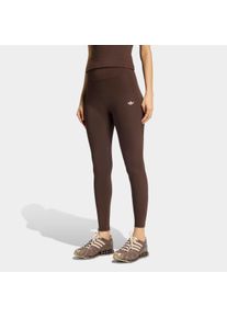 Leggings adidas originals "ESS PES TIGHTS", Damen, Gr. XXL, N-Gr, aurora coffee, normal, gr., Obermaterial: 80% Polyester, 20% Elasthan, Hosen Leggings