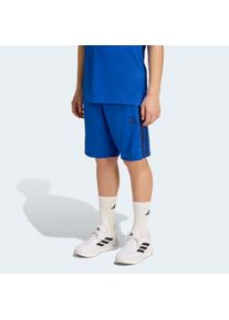 Shorts adidas Sportswear "J TR-ES 3S SH", Damen, Gr. 176, N-Gr, royal blau, dunkelblau,, Obermaterial: 100% Polyester, Hosen Shorts