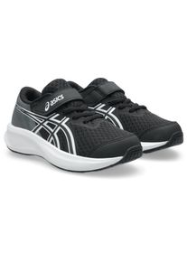 Laufschuh asics "PATRIOT 14 PS", Kinder, Gr. 35, schwarz, wei&szlig;, Synthetik, Schuhe Laufschuh, f&uuml;r Kinder