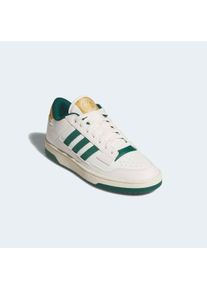 Sneaker adidas Sportswear "RAPID COURT LOW", Damen, Gr. 48, core wei&szlig;, collegiate gr&uuml;n, victory gold, Synthetik, Schuhe Sneaker