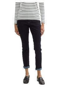 Skinny-fit-Jeans Tom Tailor, Damen, Gr. 30, L&auml;nge 32, blau (rinsed blau denim), Denim/Jeans, Obermaterial: 72% Baumwolle, 26% Polyester, 2% Elasthan. Futter: 65% Baumwolle, 35% Polyester, Jeans Skinny-fit-Jeans