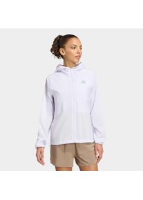 Laufjacke adidas Performance "RUN ESS JKT W", Damen, Gr. XS, frozen lila, Obermaterial: 100% Polyester, Jacken Laufjacke