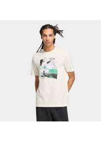T-Shirt adidas Sportswear "M MOS OUTDOOR T", Herren, Gr. XL, sanftes wei&szlig;, Obermaterial: 100% Baumwolle, normal, Rundhals, Shirts T-Shirt