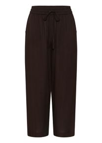 Stoffhose Kaffe "Casual Hose KAmilia", Damen, Gr. 42, N-Gr, schwarz coffee, Obermaterial: 70% Viskose CV. 30% Leinen LI., Hosen Stoffhose