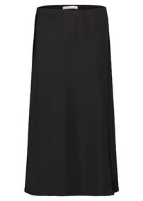 BETTY & CO Satinrock BETTY & CO "Satinrock mit elastischem Bund", Damen, Gr. 40, schwarz, Einsatz: 96% Polyester PES. 4% Elasthan EL., R&ouml;cke Satinrock