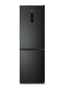 HISENSE K&uuml;hl-/Gefrierkombination "RB390N4C", Energieeffizienz: D, silber (schwarz), Rechtsanschlag, K&uuml;hlschr&auml;nke, Au&szlig;en-Display, K&uuml;hl-/Gefrierkombination