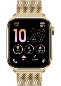 Ice Watch Smartwatch ICE-WATCH "ICE smart 3.0", gold (gelbgoldfarben, gelbgoldfarben), Smartwatches, Damen, Smartwatch, Armbanduhr, Damenuhr, Herrenuhr, Edelstahlarmband,digital