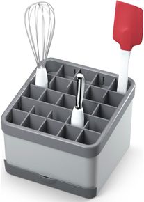 K&uuml;chenorganizer-Set Metaltex "UTILTEX", grau, B:12cm H:21cm T:17cm, Kunststoff, K&uuml;chenhelfer-Sets, K&uuml;chenorganizer-Set