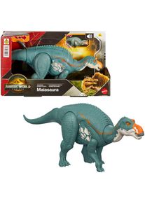 Actionfigur Mattel "Jurassic World, Rebirth, Wild Roar, Maiasaura", bunt, Spielfiguren, KinderB:31cm, Kunststoff, Actionfigur, B:31cm