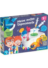 Experimentierkasten Clementoni "Galileo, Meine ersten Experimente", bunt (wei&szlig;, neutral), Experimentierk&auml;sten, Kinder, Experimentierkasten, Made in Europe