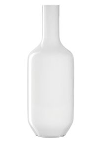 Bodenvase Leonardo "Dekovase MILANO, handgefertigt", wei&szlig;, H:50cm &Oslash;:18cm, Glas, Vasen, Bodenvase, aus Glas, in Flaschenform