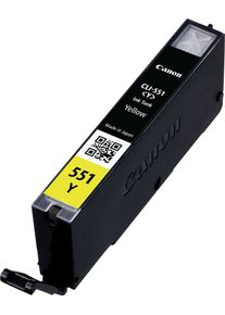 Canon Tintenpatrone "CLI-551", gelb, Tintenpatronen, original Druckerpatrone 551, Tintenpatrone