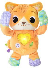 Kuscheltier Vtech "Vtech Baby, Kuckuck-K&auml;tzchen", bunt, Pl&uuml;schfiguren, KinderH:25cm, Pl&uuml;sch, Kuscheltier, H:25cm