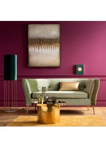 Leinwandbild KARE DESIGN "Acrylbild Abstract Fields", beige (farbe bild(er): beige), B:90cm H:120cm T:5cm, Bilder, Leinwandbild
