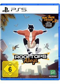 ASTRAGON Spielesoftware "Rooftops & Alleys: The Parkour Game - Dual Pack", bunt (ohne farbbezeichnung), PlayStation 5, Spielesoftware, Spielesoftware
